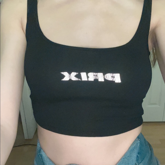 Set of black(tank top/bra top/crop top) - Picture 7 of 8